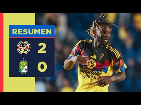 Resumen completo: América 2 vs 0 León | J16, AP25 | GOLAZOS de Allan Saint-Maximin y Rodrigo Aguirre