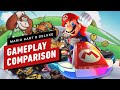 Mario Kart 8 Deluxe Booster Pass Wave 2 DLC Switch vs OG Gameplay Graphic Comparison