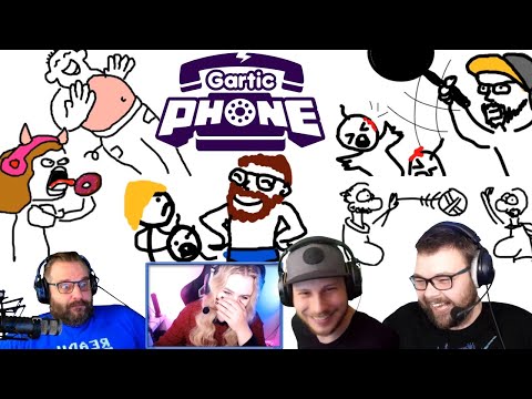 Best of GARTIC PHONE - Gronkh, Pan, Putzi, Tobi & Co. ☎️ #1 [4 Cams]