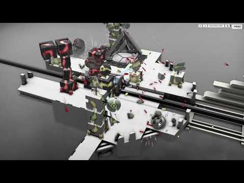THE WHITE LABORATORY Gameplay | Physics Based Tower Defense RTS Game |