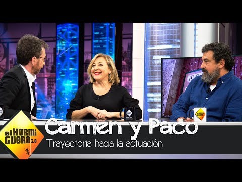 Carmen Machi y Paco Tous tenían clara su profesión - El Hormiguero 3.0
