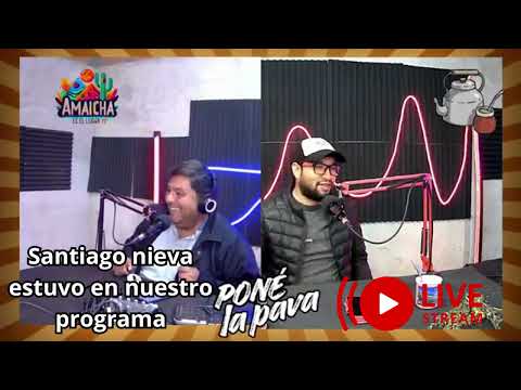 Santiago nieva en nuetro streaming , charlamos de su ballet y sus participaciones en encuentros