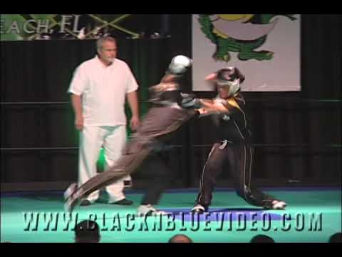 Chelsey Nash vs Nicole Pelland Championship Fight at 2012 Gator Nationals Karate Tournament