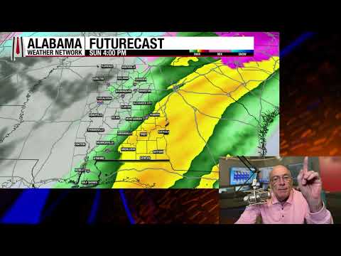 AWN Wednesday 1/21/26 Morning Statewide Forecast Update from James Spann