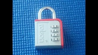 (Picking 49) Rolson combination padlock decoded "out of the packet" (decoded)