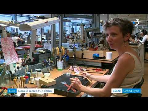 Lyon - La Maison Hermès expose le savoir-faire de ses artisans