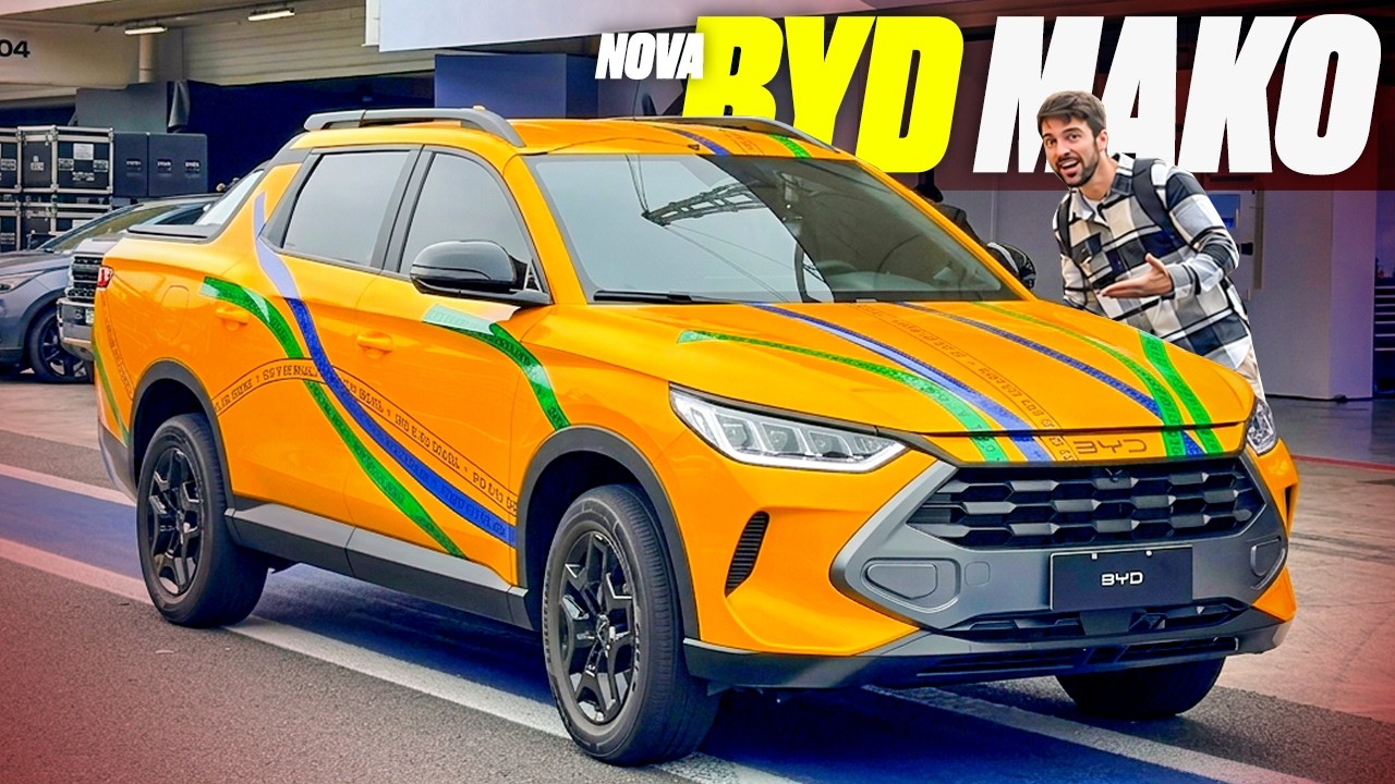 Nova BYD Mako - DIRIGINDO PELA PRIMEIRA VEZ! ANDA BEM? MELHOR QUE TORO E MAVERICK? CLICA E VEM VER