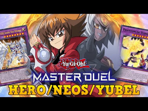 THE BIG THREE! HEROES Combined with NEO-SPACIANS and YUBEL in ONE DECK in Yu-Gi-Oh! Master Duel