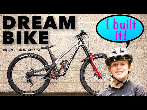 $$$ 12yo girl builds her dream DH bike | Norco Aurum HSP $$$