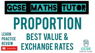 Best Buys & Exchange Rates - Badly Answered Questions!! | Grade 5 Series | GCSE Maths Tutor