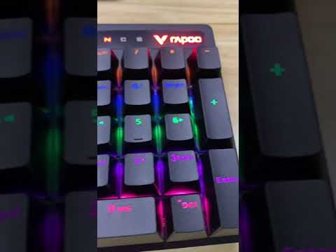 Unboxing Rapoo V500PRO Backlit Mechanical Gaming Keyboard | 雷柏科技V500PRO背光机械游戏键盘开箱