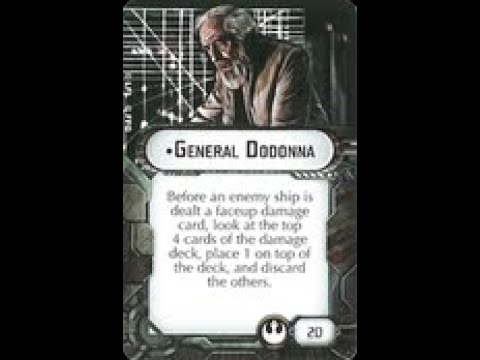 How-to use Commander "General Dodonna" - Star Wars Armada Explained (SWAE)
