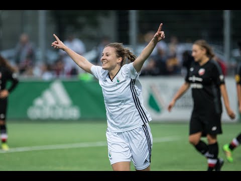 Gole z meczu Legia Ladies - Polonia Warszawa