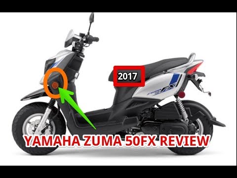 2017 YAMAHA ZUMA 50FX REVIEW