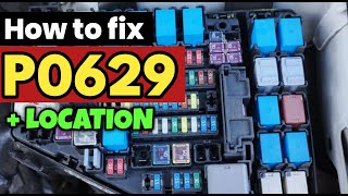 OBD Code p0629 Guide to Repair