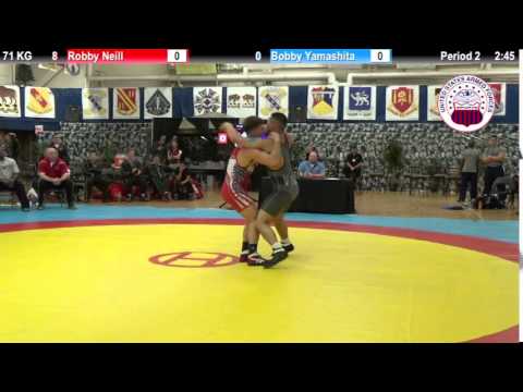 Dual #4 - GR 71 KG - Robby Neill (USMC) vs. Bobby Yamashita (Navy)