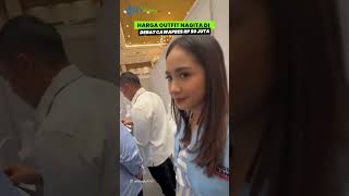Terlihat Simpel, Ternyata Harga Outfit Nagita Slavina saat Nonton Debat Cawapres Capai Rp 50 Jutaan