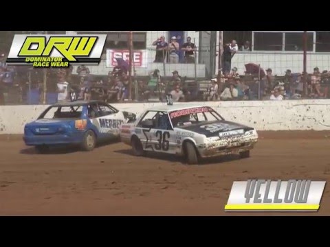 Street Stocks - Heat 35 - Australian Title - Redline Raceway - 12.03.16