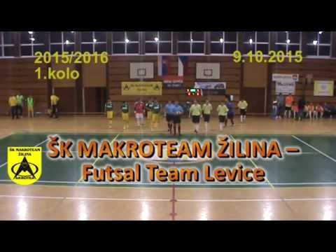 ŠK MAKROTEAM ŽILINA - FUTSAL TEAM LEVICE 2:4 (1:1)