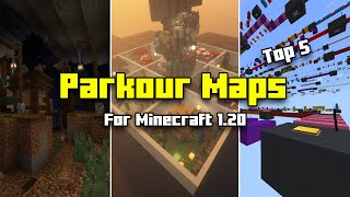 Top 5 Parkour Maps for Minecraft 1.20