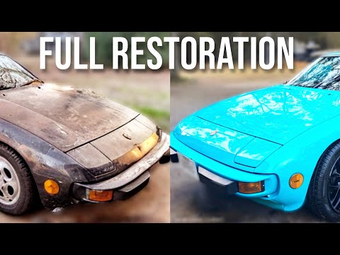 Resurrecting a Legend: Porsche 924S Full Restoration Timelapse