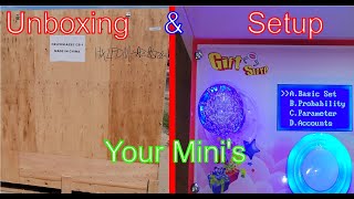 Unboxing & Setup Your Mini Claw Machines