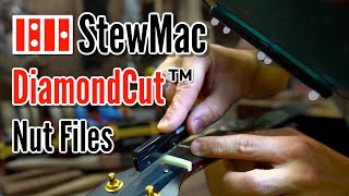 StewMac DiamondCut Nut Slotting Files | Honest Review