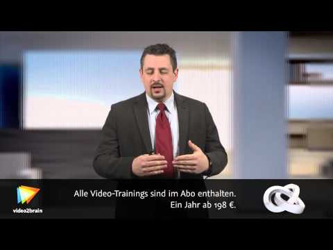 Die juristisch korrekte Online-Auktion Tutorial: Beispiel Kaufvertrag |video2brain.com