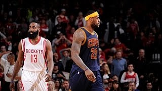 LeBron James - Cleveland Cavaliers - James Harden - Houston Rockets