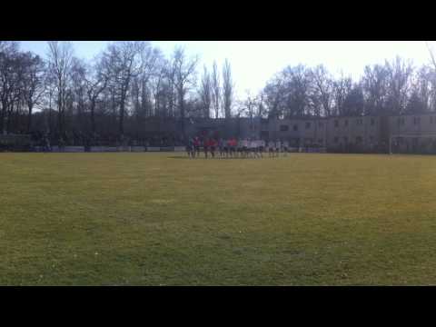 Majestátní nástup k zápasu FK Kolín - MFK OKD Karviná