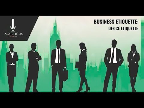 Office Etiquette | Business Etiquettes | Business Communication ...