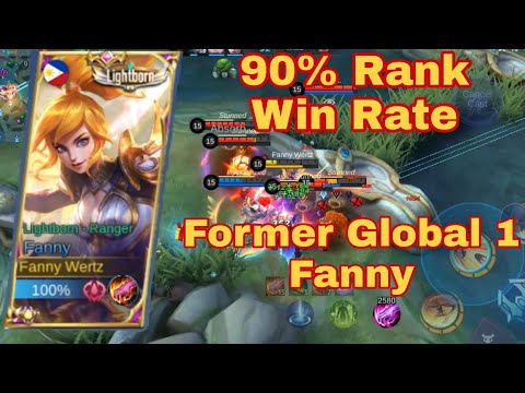 Fanny 90% Rank Win Rate + 10% Classic Win Rate = Akosi Dogie