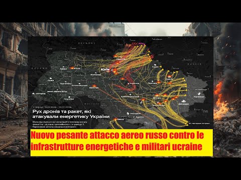 nuovo pesante attacco missilistico russo contro le infrastrutture ucraine