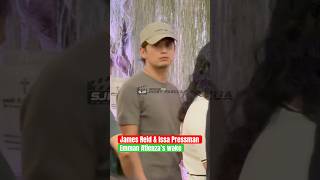 James Reid &amp; Issa Pressman - 1st couple to arrives at the wake of #EmmanAtienza