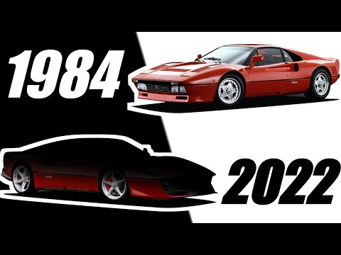 Twin turbo V8 - Farrari 288 GTO Redesign for 2022