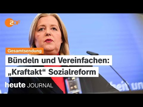 heute journal vom 27.01.2026 Reform Sozialstaat, Handelsabkommen Indien, Fake-History