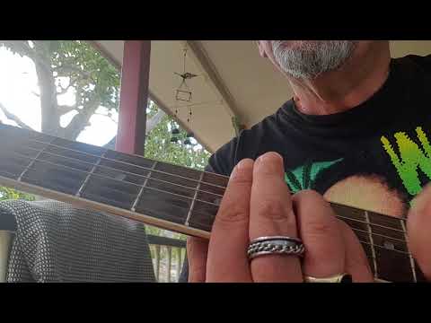BLACKMAN REDEMPTION - Bob Marley, Lefthand guitar lesson + Chords, Reggae, Aaron Paterson.