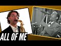 All of Me   Johnny Hodges Solo Transcription   Score download