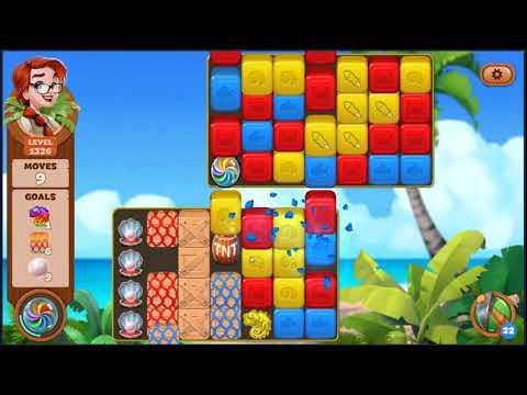 Lost Island Blast Adventure Level 1326 - NO BOOSTERS 🏝️ | SKILLGAMING ✔️