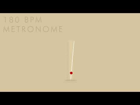 180 BPM Metronome - 1 Hour Metronome 180 BPM