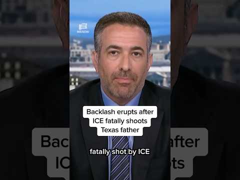 Backlash erupts after ICE fatally shoots Texas father