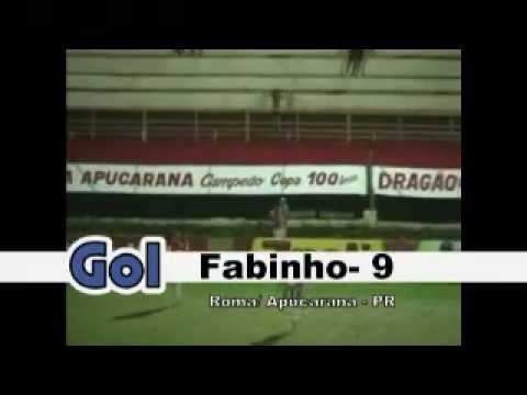 Playvision- Gols Fabinho Roma Apucarana - PR