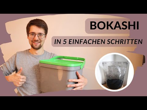 Superdünger "Bokashi" herstellen in 5 einfachen Schritten!