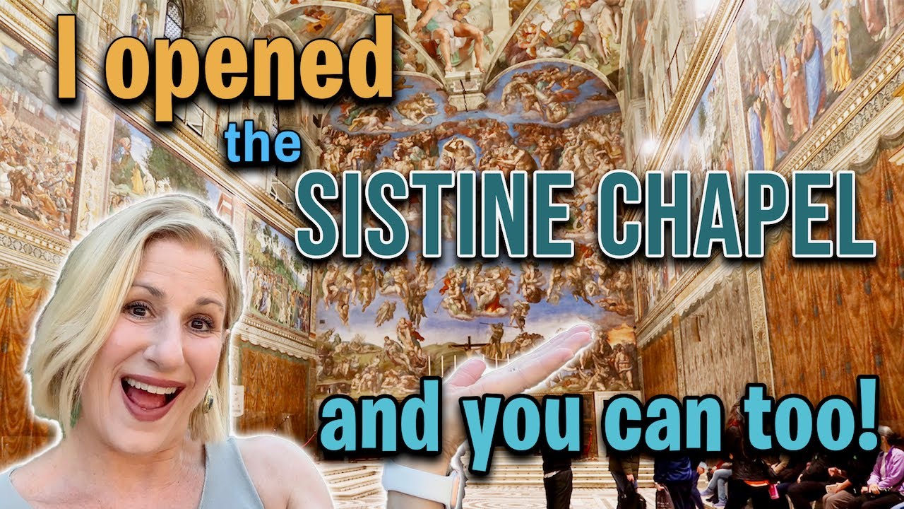 Experience the magic of Sistine Chapel as a traveler explores it in this captivating video.
