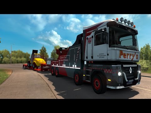 Euro Truck Simulator 2 | Mods | Renault Magnum 2009 8x4 [1.27]