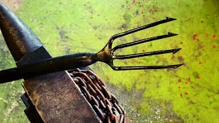 How to forge a Fish Gig the easy way