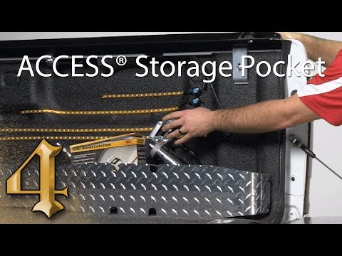 Access Truck Bed Storage Pockets