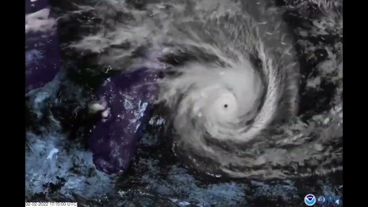 Satellite Imagery Shows Path of Destructive Cyclone Batsirai