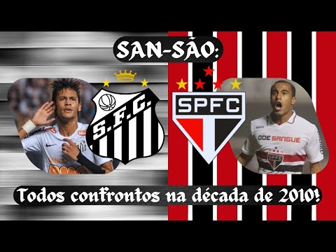 Santos x São Paulo: Todos os clássicos da década de 2010