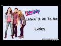 ICARLY THEME SONG LEAVE IT ALL TO ME